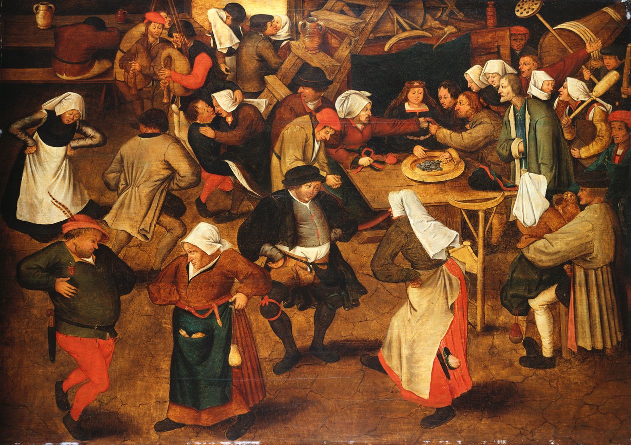 Bryllupsdansen af Pieter Brueghel the Younger