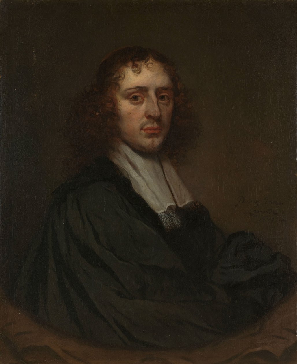 Portræt af en mand af Pieter van Anraedt