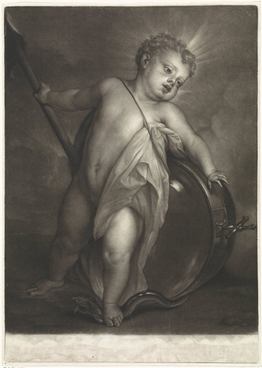 Før Christuskind als Salvatore af Pieter van Bleeck