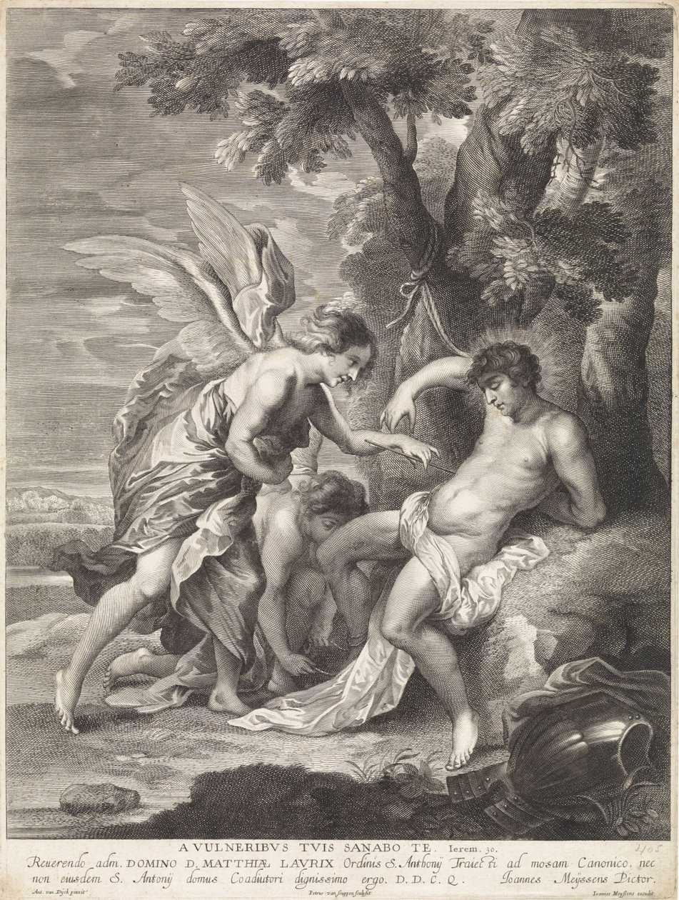 H. Sebastian af Pieter van Schuppen