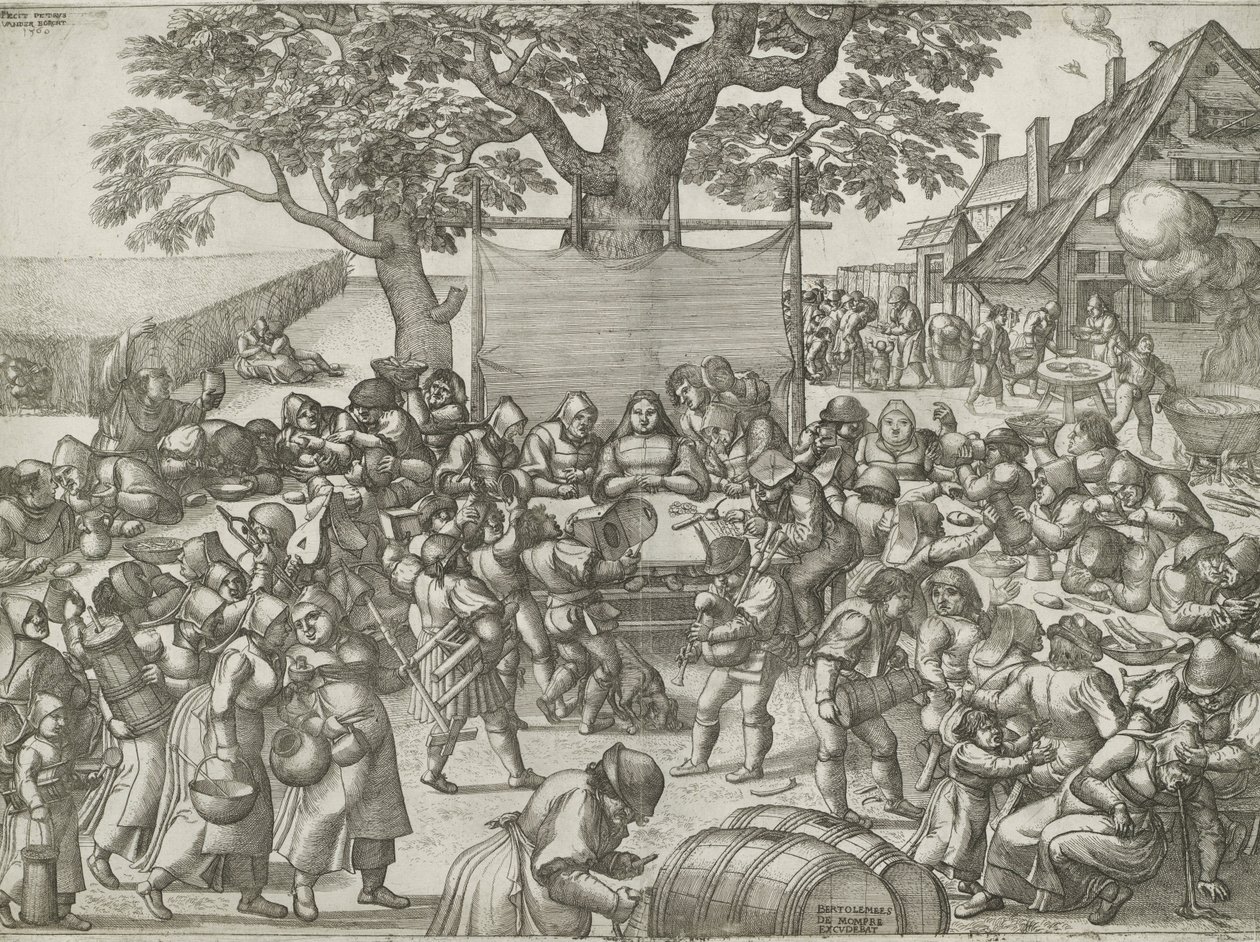 Bondebryllup af Pieter van der Borcht (I)