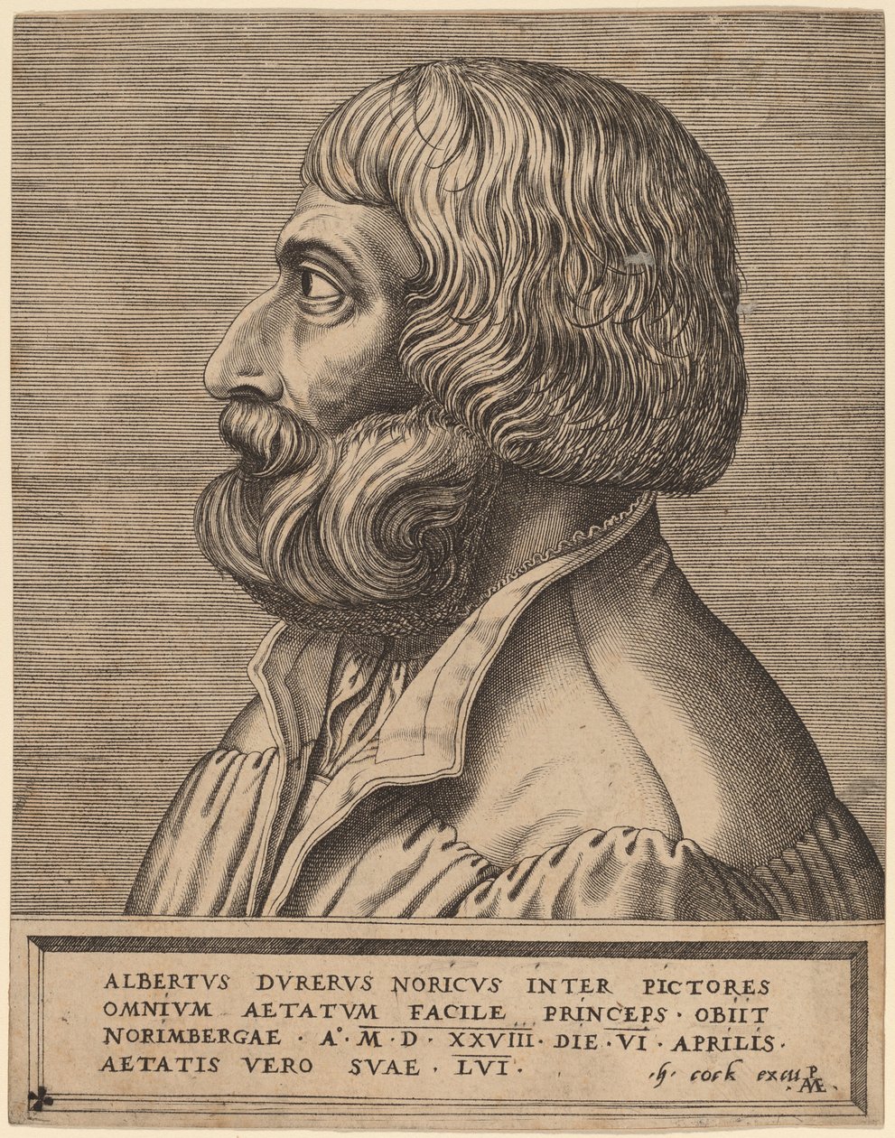 Albrecht Dürer af Pieter van der Heyden
