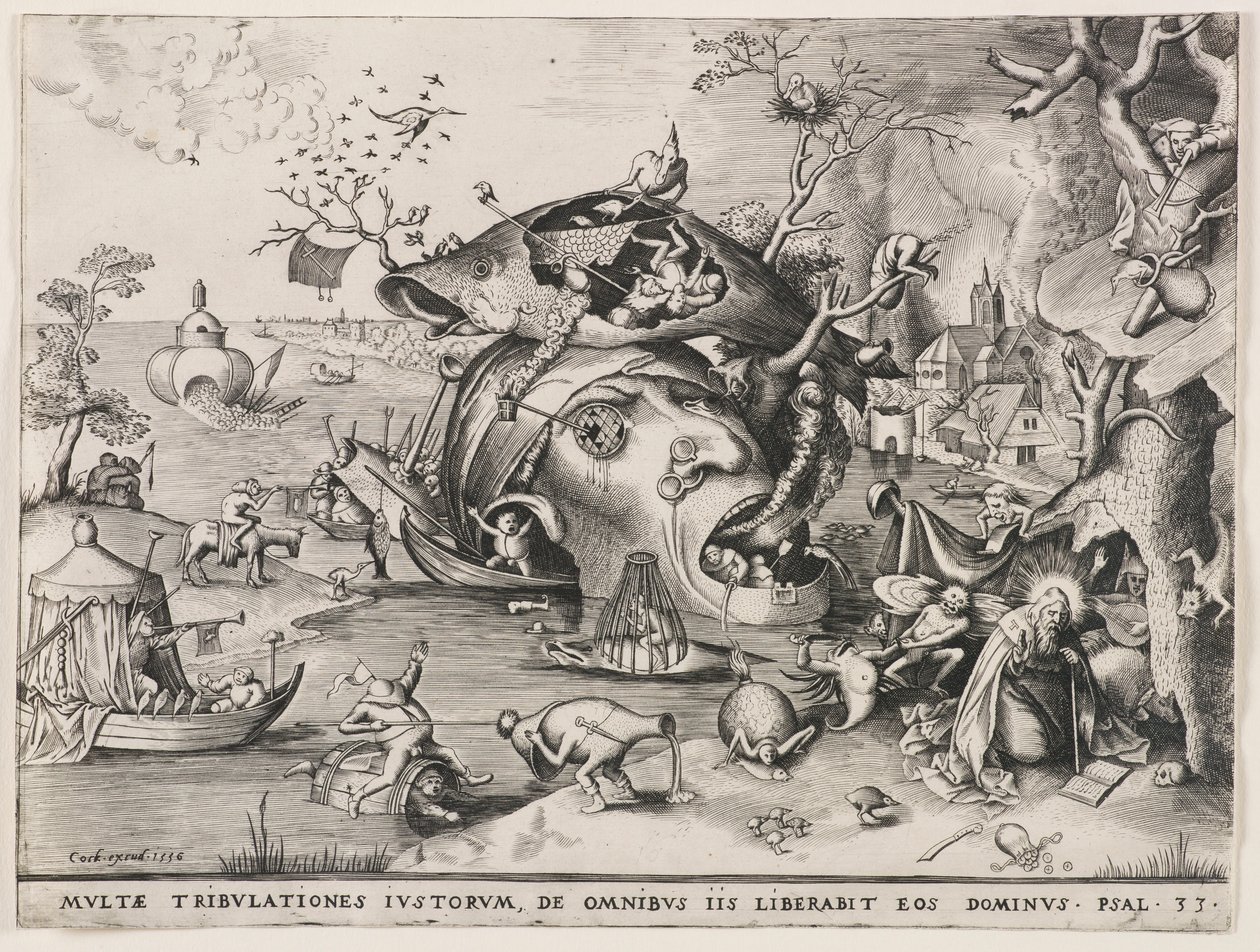 Sankt Anthonys fristelse af Pieter van der Heyden