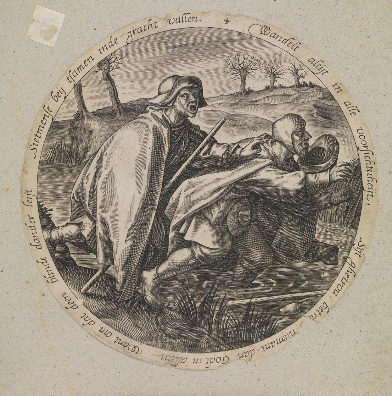 Den blinde fører den blinde af Pieter van der Heyden