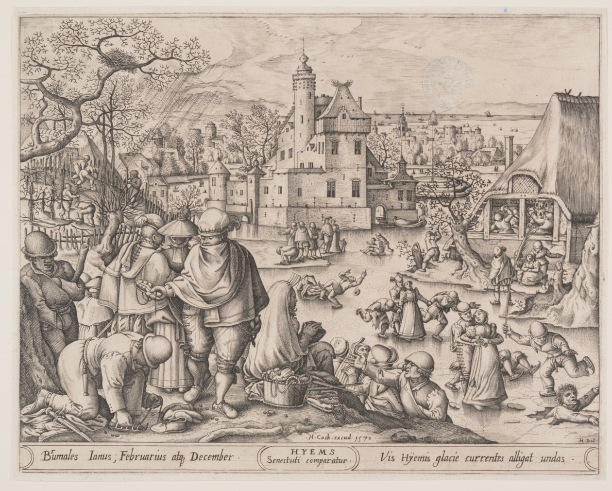 Vinter af Pieter van der Heyden