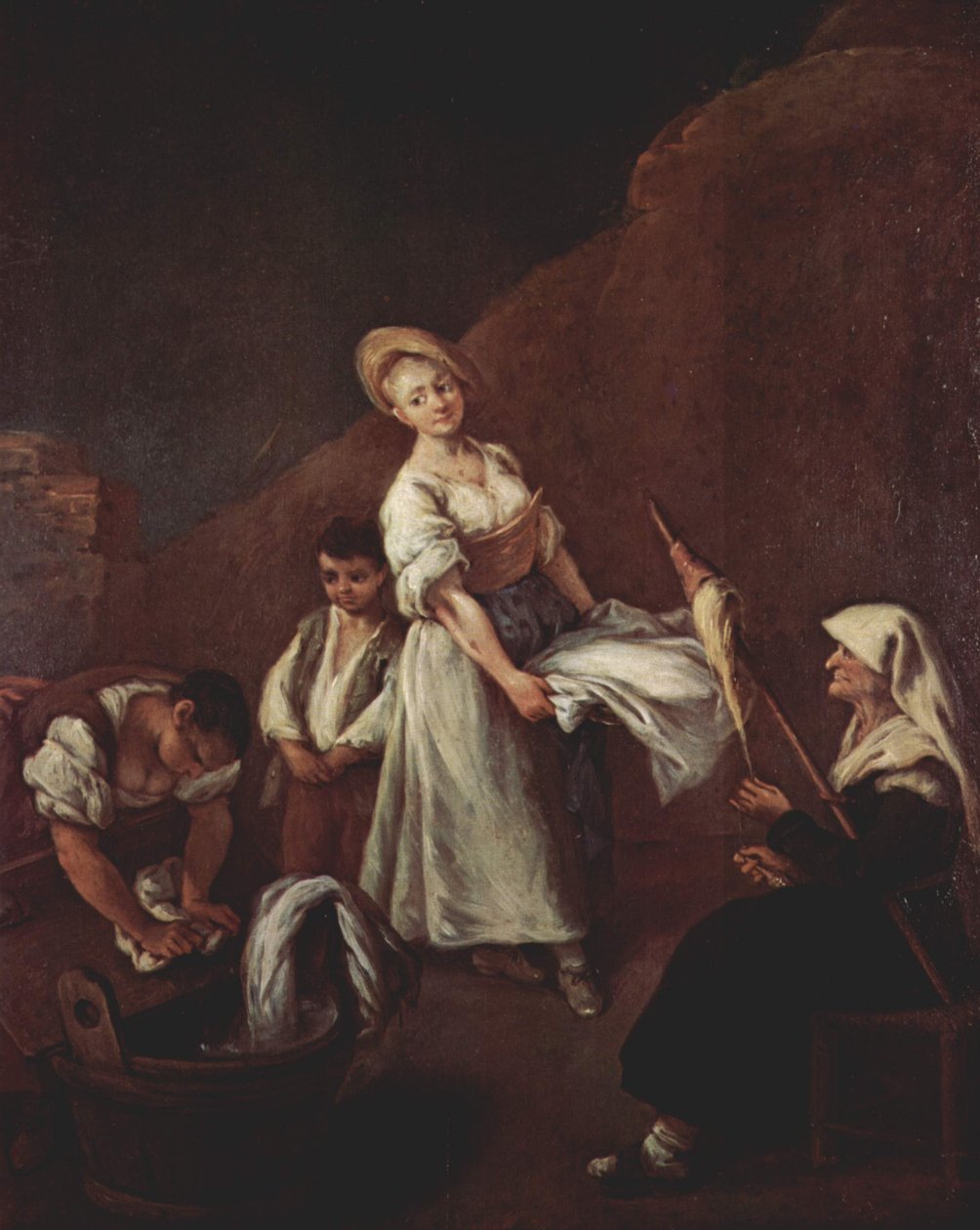Vaskemændene af Pietro Longhi