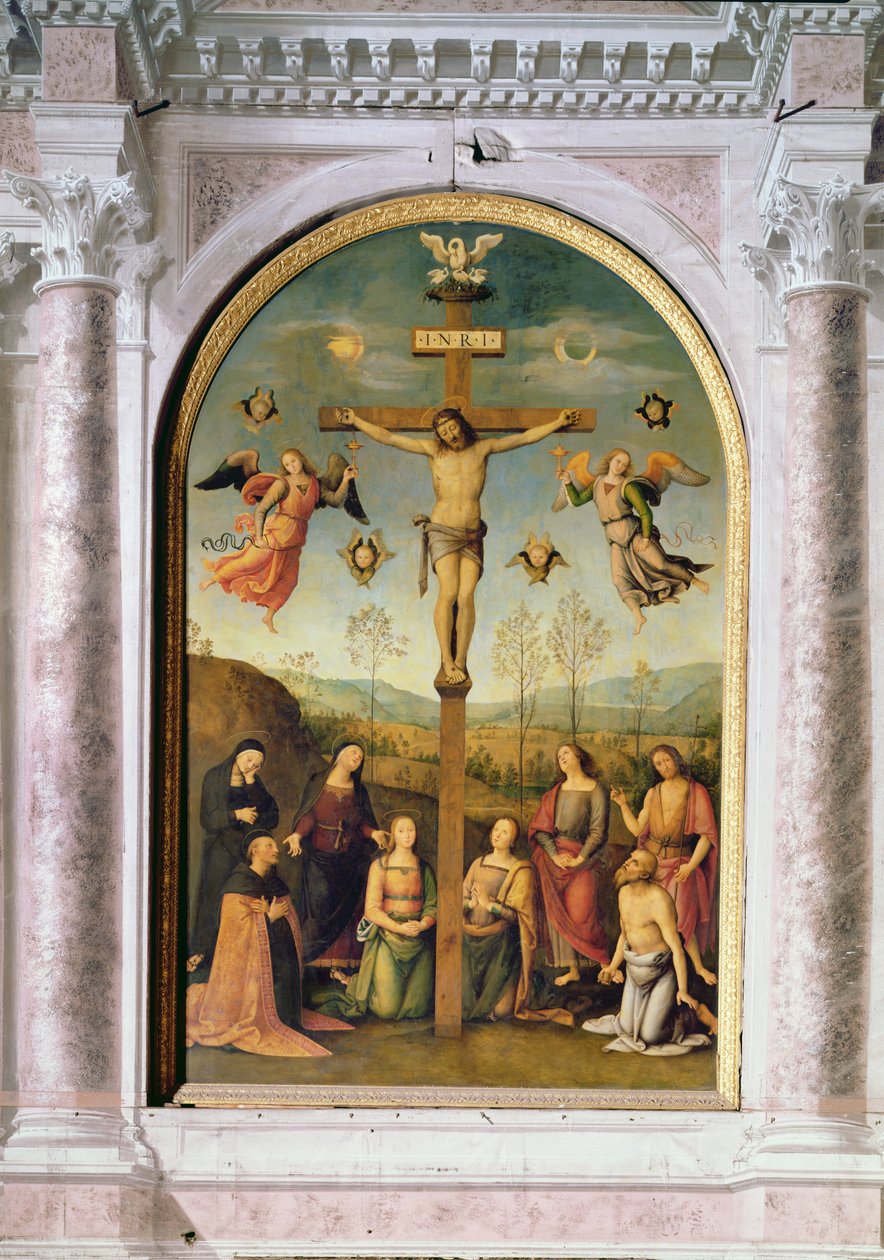 Korsfæstelsen (altertavle) af Pietro Perugino