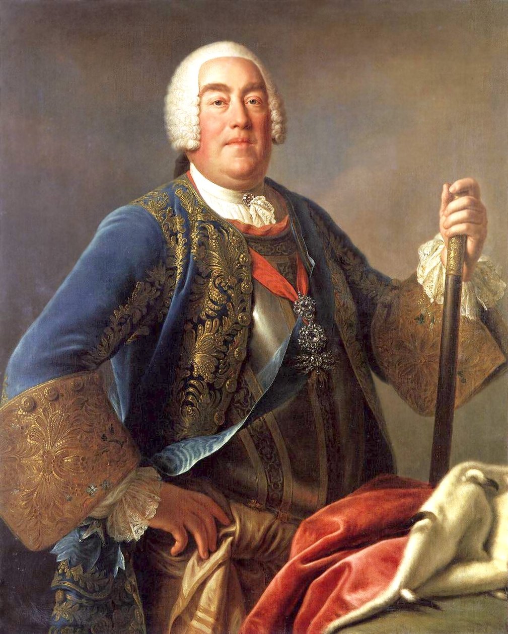 Kong Augustus III af Polen af Pietro Antonio Rotari