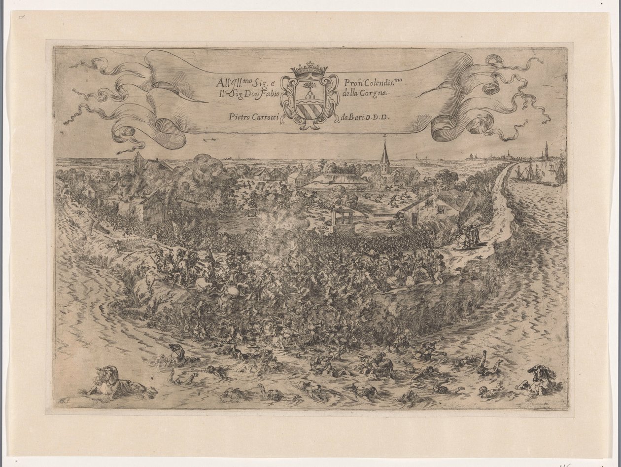 Slaget ved Oosterweel, 1567 af Pietro Carrocci