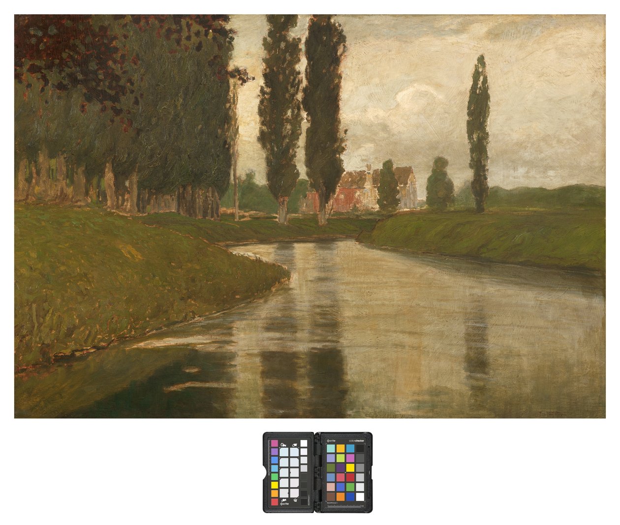 Grønne harmonier, 1920 af Pietro Fragiacomo