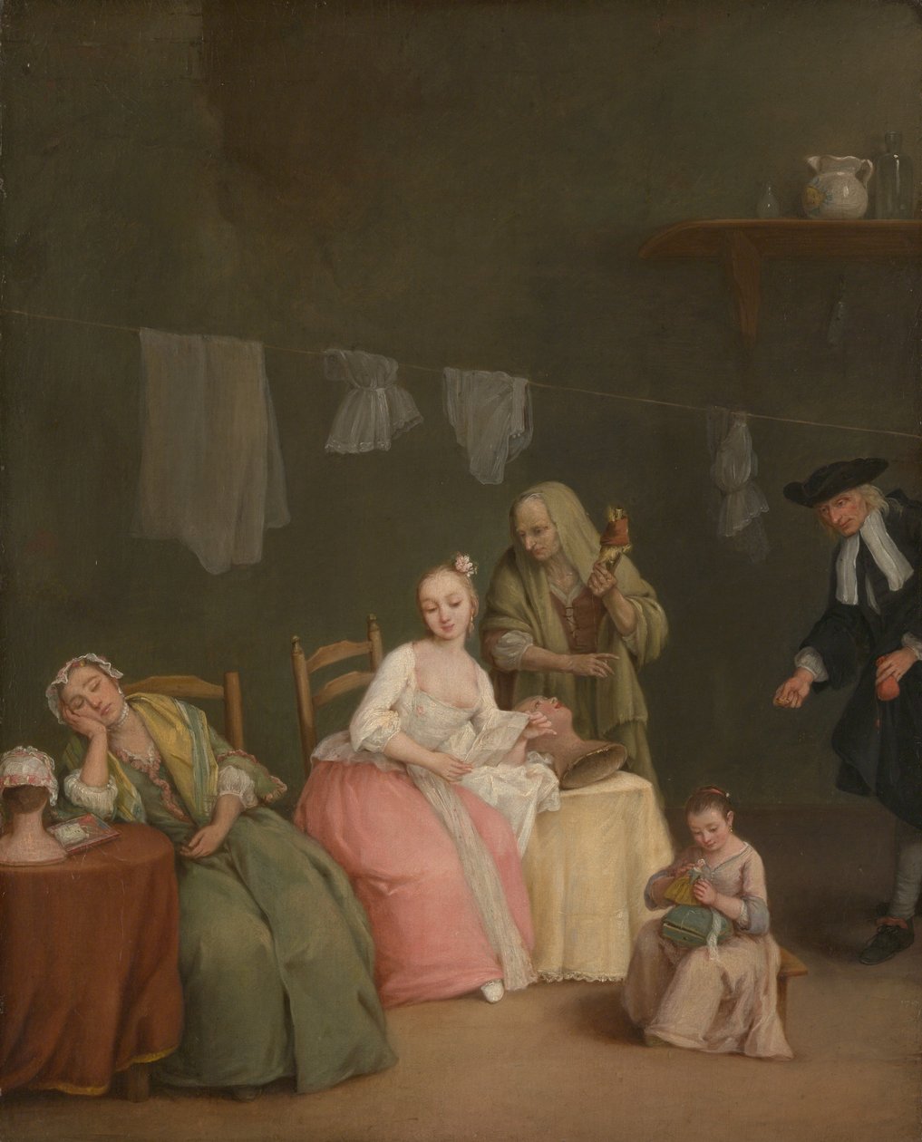 Brevet, 1746. af Pietro Longhi