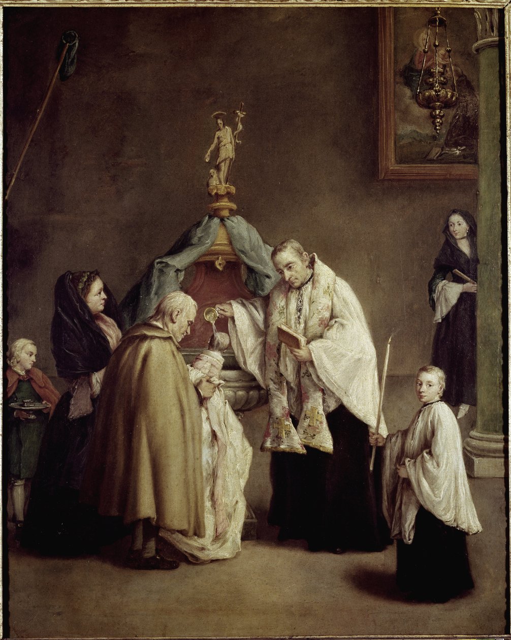 Dåben af Pietro Longhi