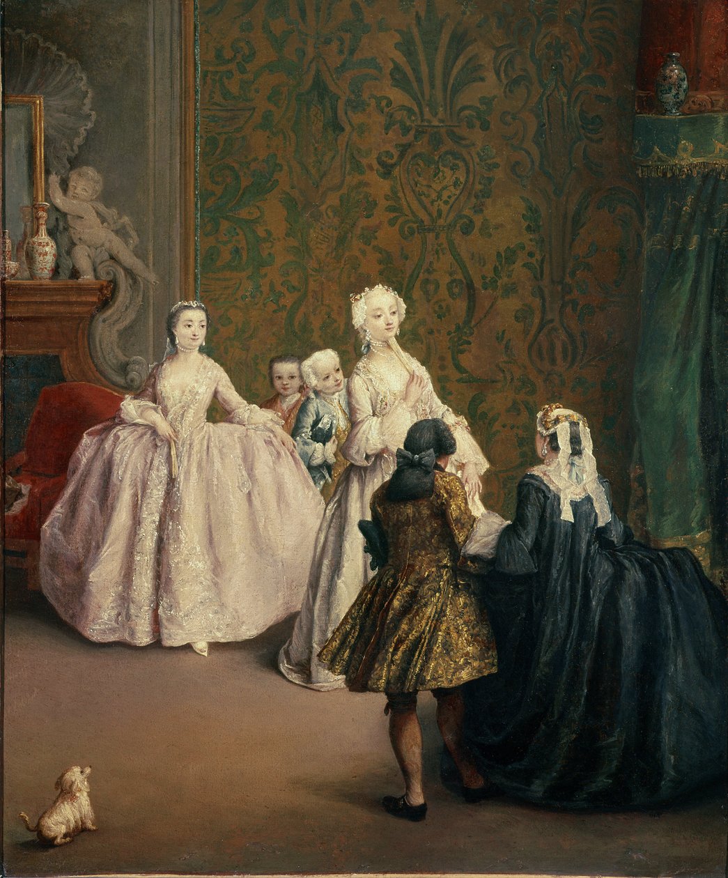 Præsentationen (olie på lærred af Pietro Longhi