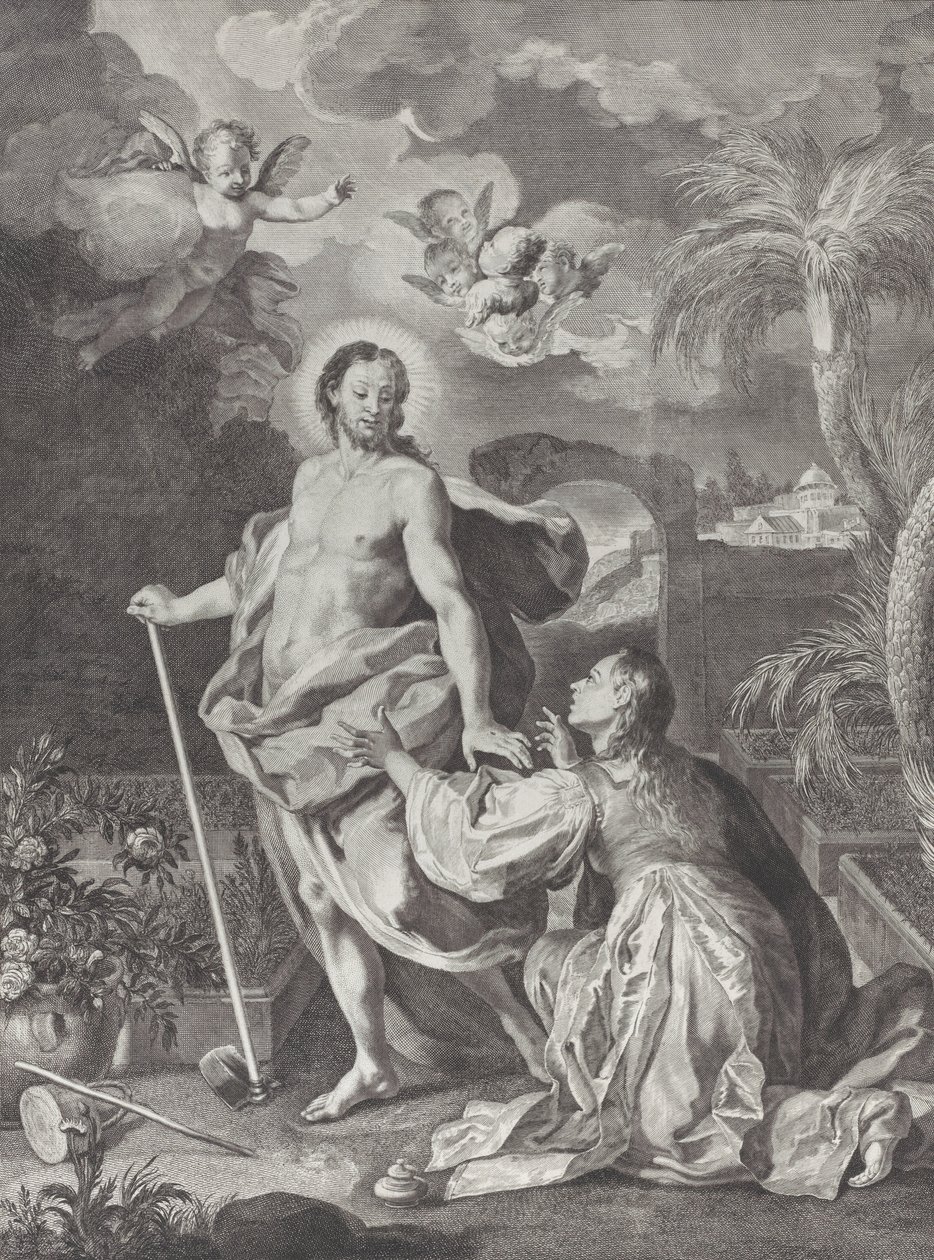 Rør mig ikke, 1730-39. af Pietro Monaco