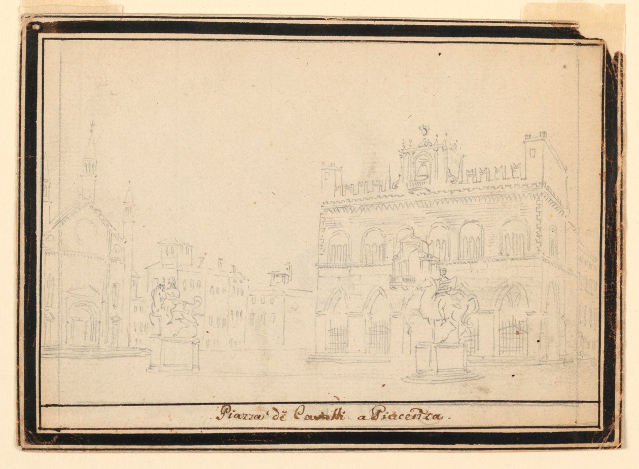 Tegning, Piazza de