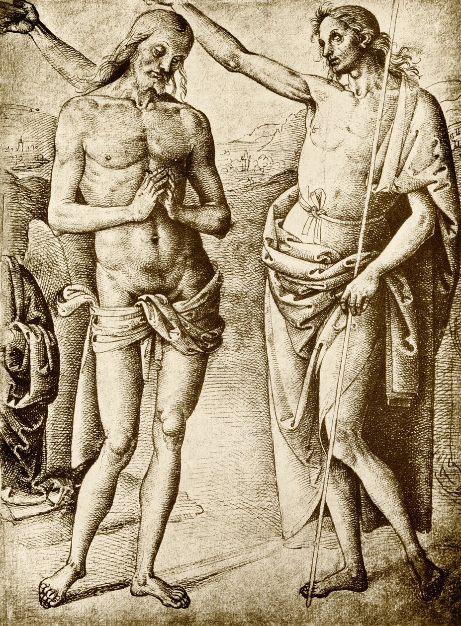 Kristi dåb af Pietro Perugino