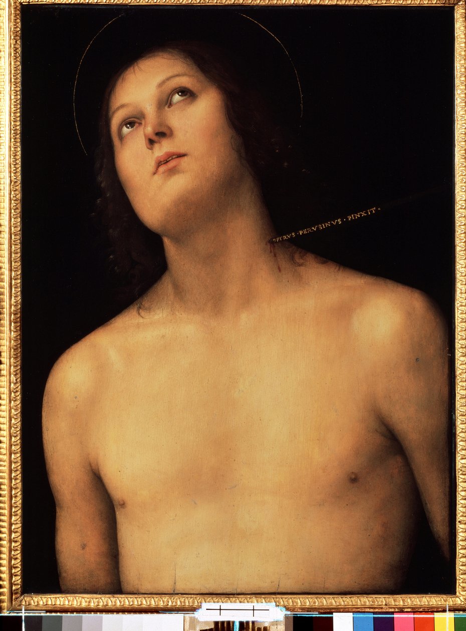 Sankt Sebastian af Pietro Perugino