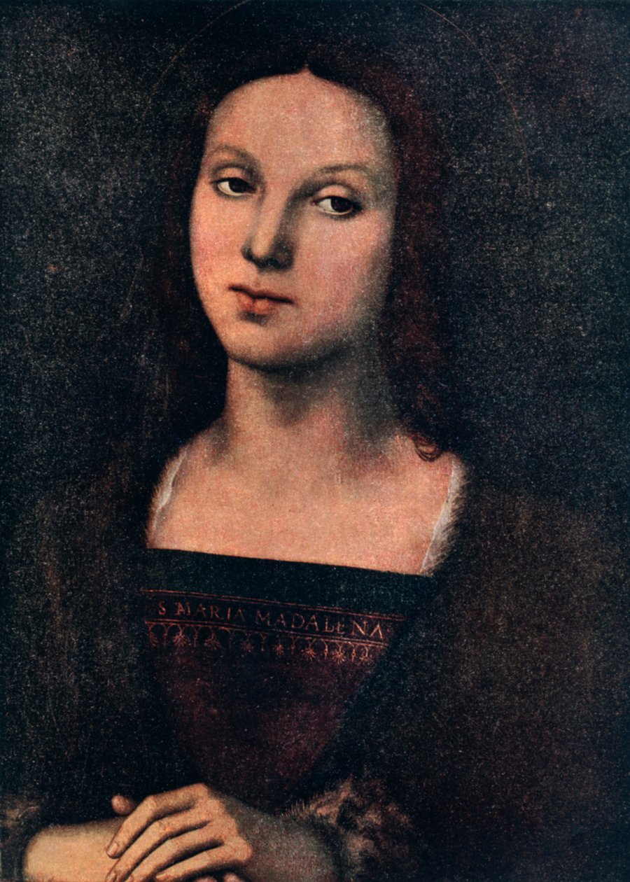 Sankt Maria Magdalena, c1500. af Pietro Perugino