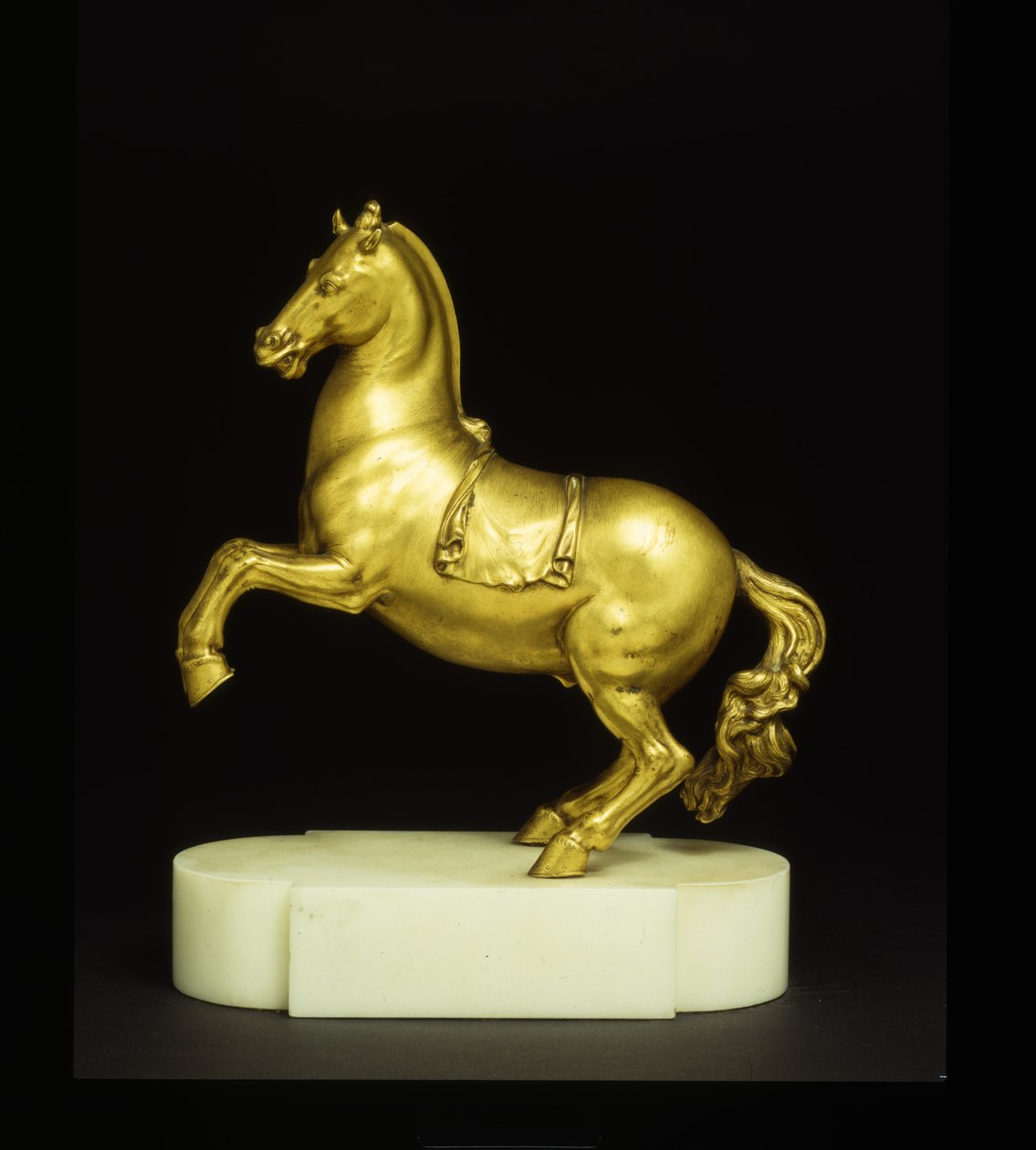 Opdrætshest (forgyldt bronze) af Pietro Tacca