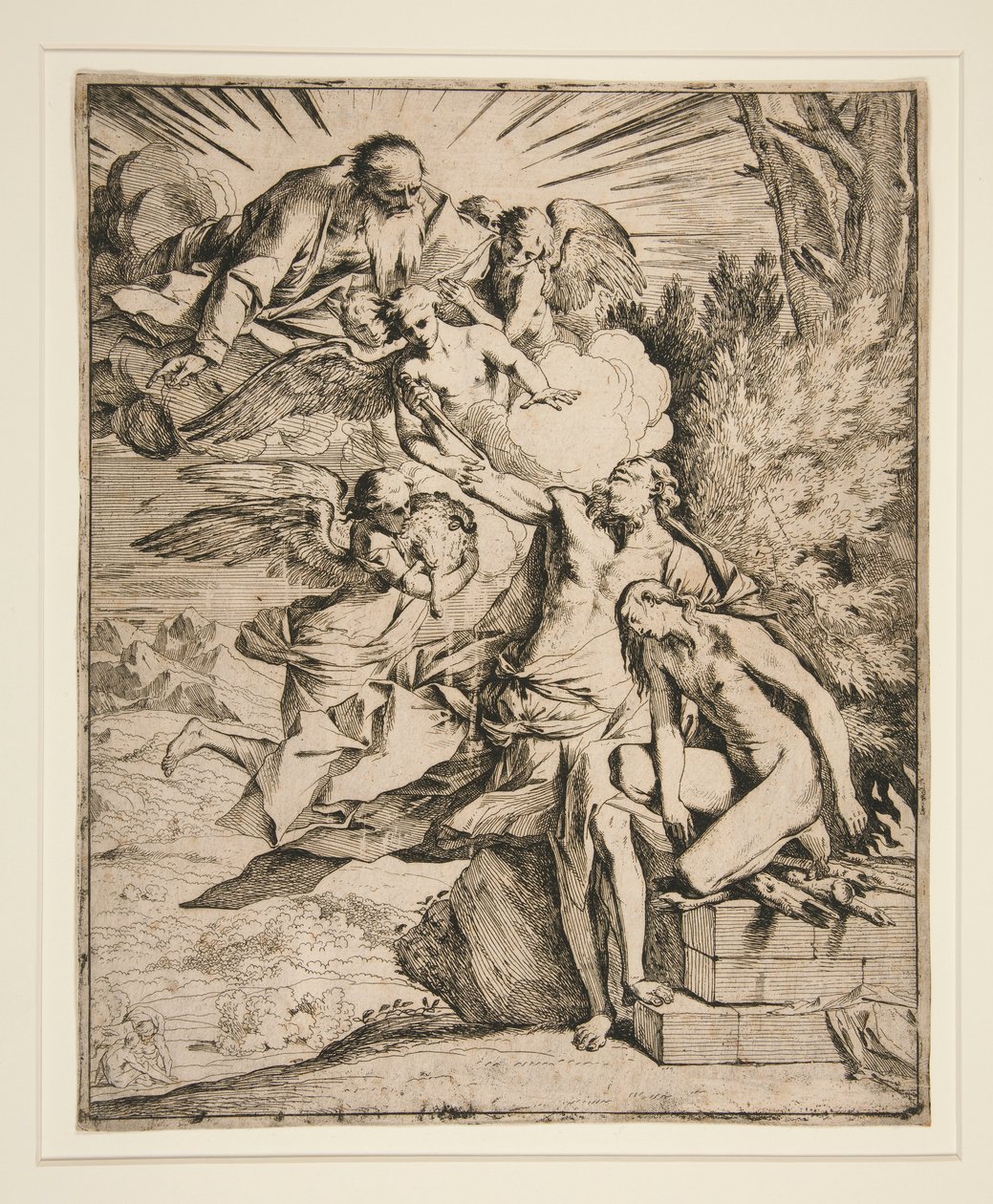 Isaks ofring af Pietro Testa