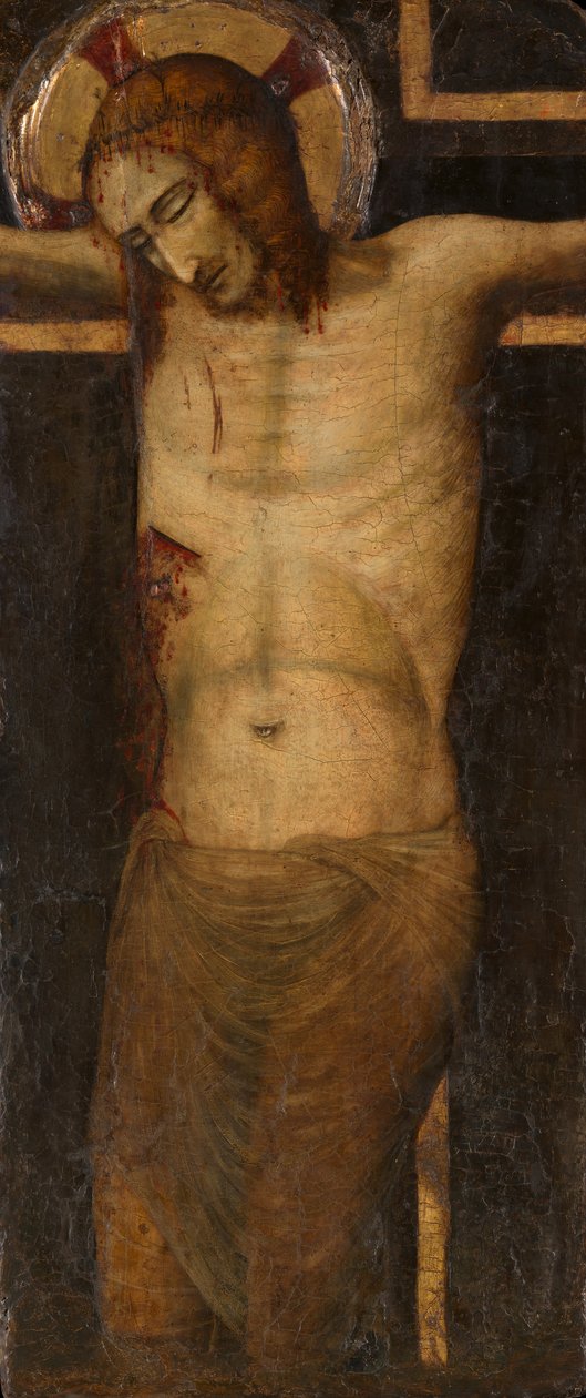 Den korsfæstede Kristus. af Pietro da Rimini