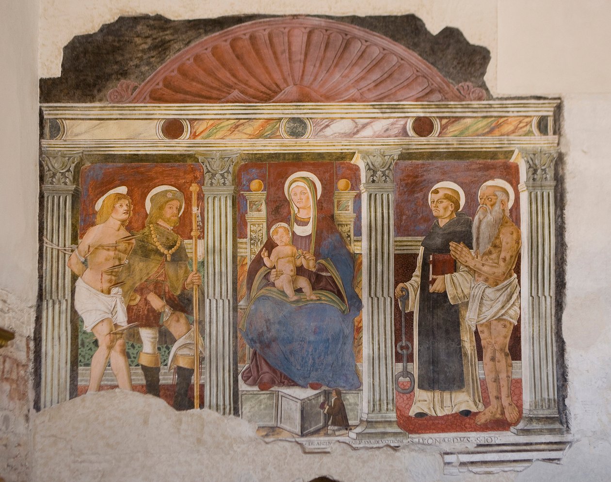 Fresco af Pietro da Vicenza
