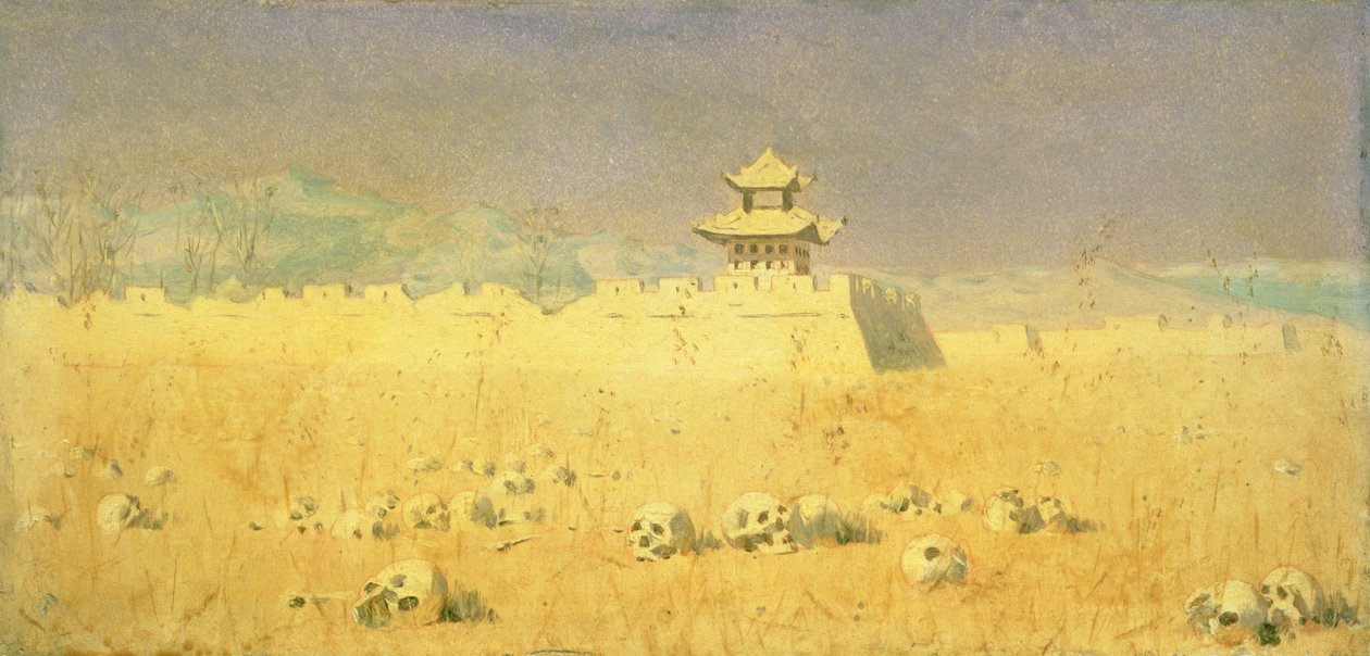 Ruiner i Chuguchak, 1869 af Piotr Petrovitch Weretshchagin