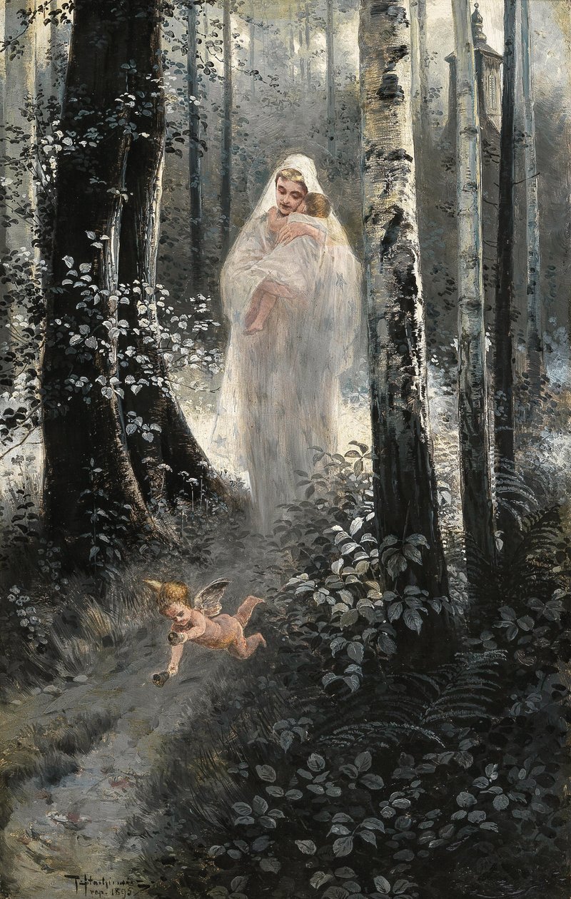 Ave Maria, 1915. af Piotr Stachiewicz
