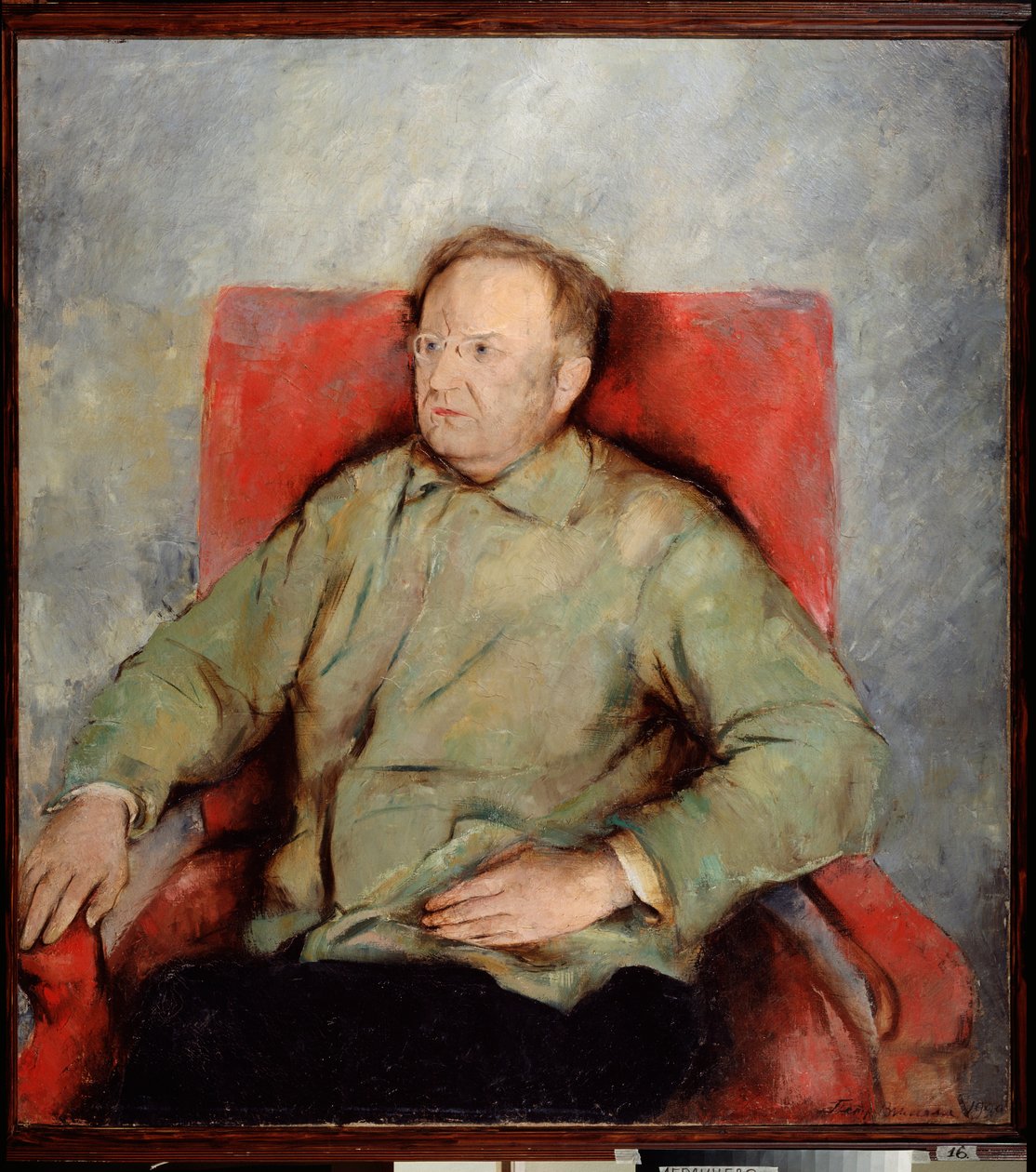 Portræt af Vassili Katchalov af Piotr Vladimirovich Williams