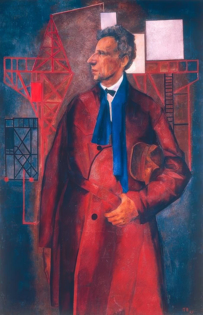 Portræt af W.E. Meyerhold af Pjotr Wladimirowitsch Wiljams