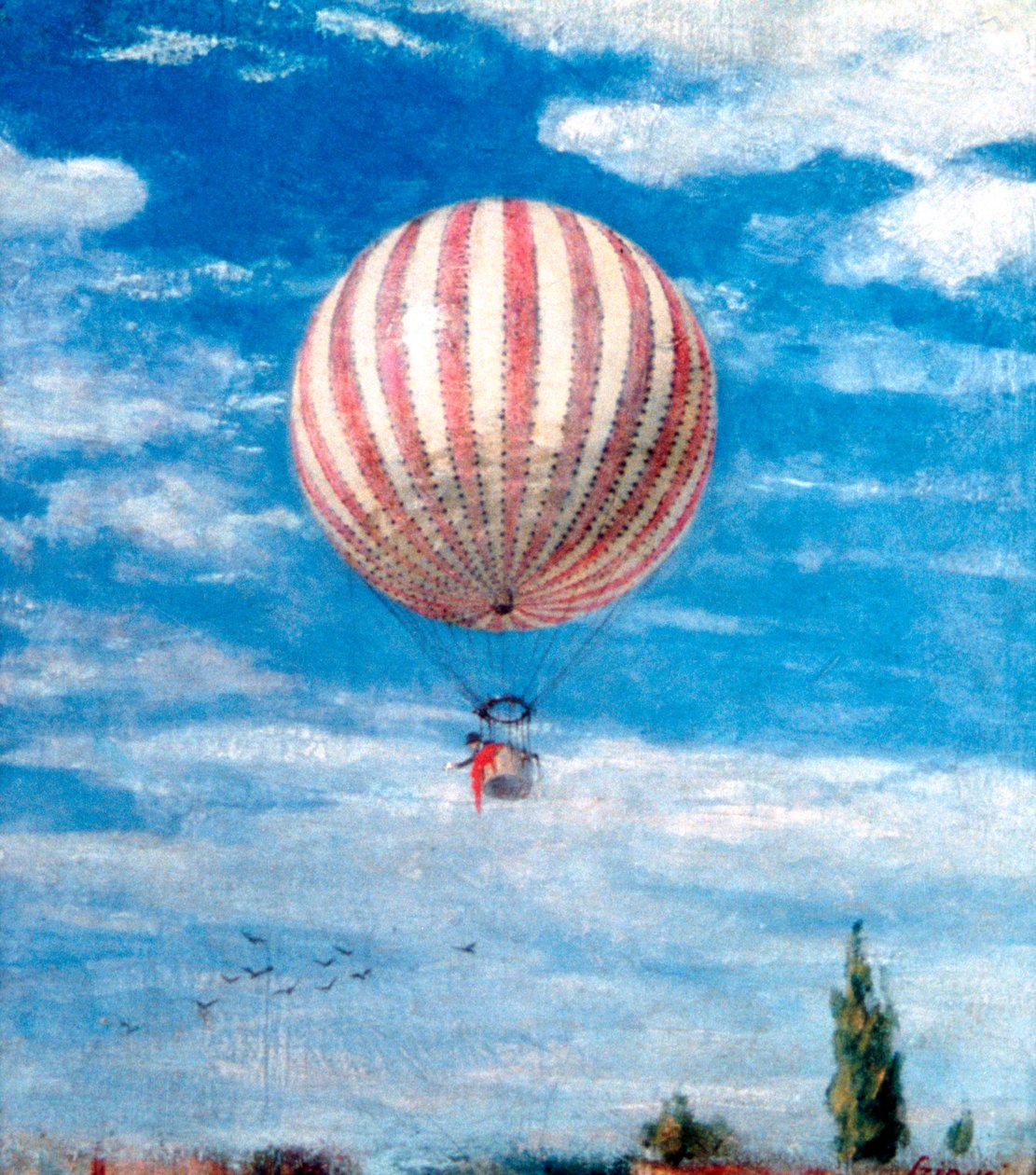 Ballon, 1878 af Pál Szinyei Merse