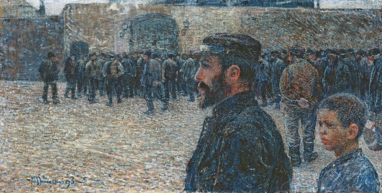 Kaldet til at arbejde, 1893 af Plinio Nomellini