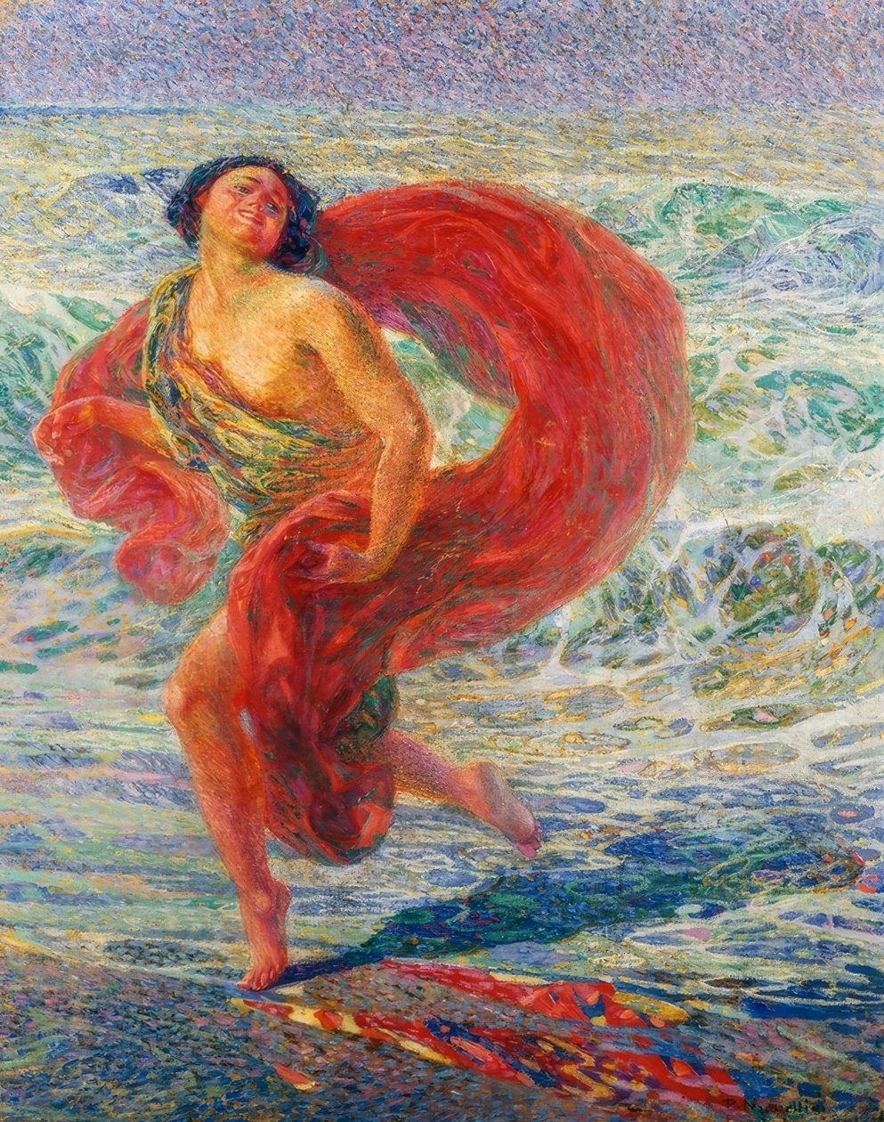 Jordisk glæde af Plinio Nomellini