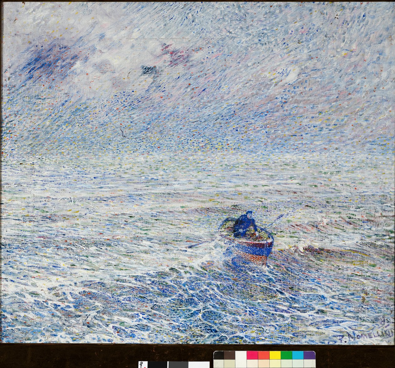 Genovahavet, 1891 af Plinio Nomellini