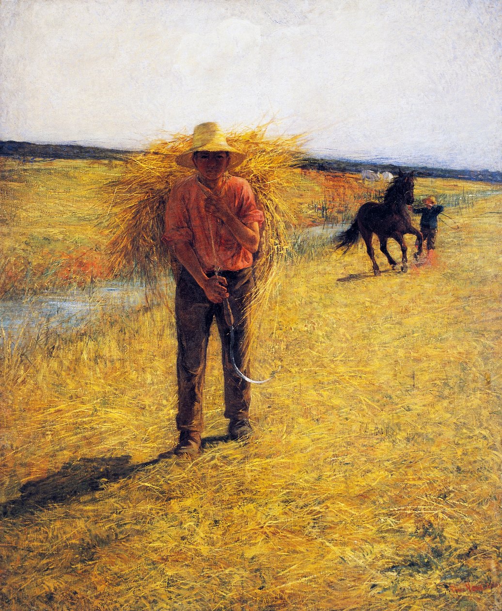 Høstning af Plinio Nomellini