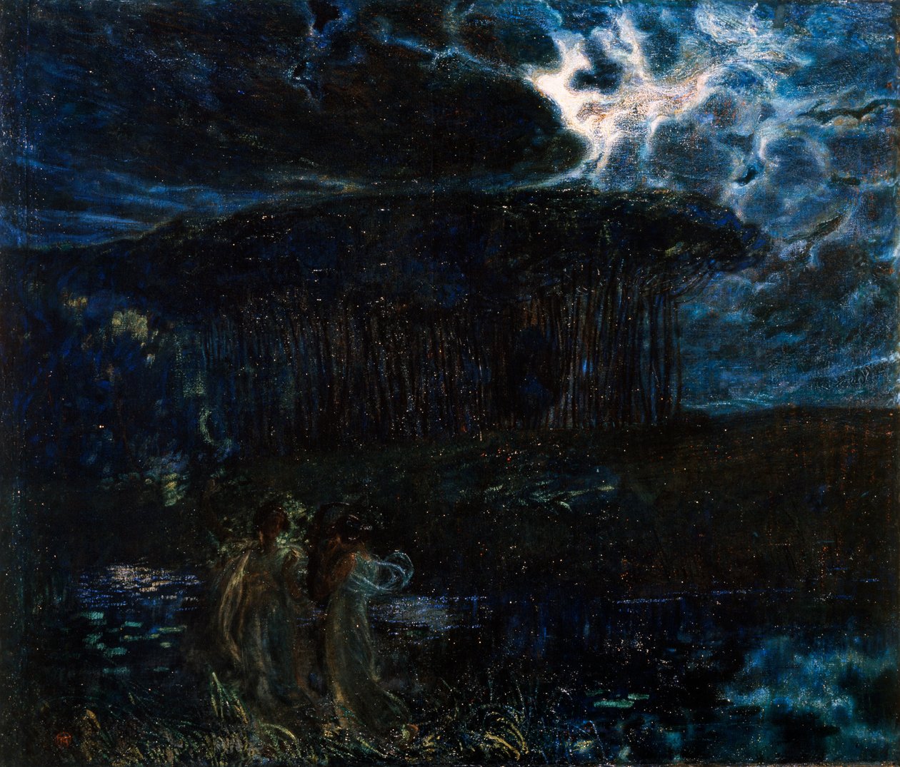 Månens symfoni af Plinio Nomellini
