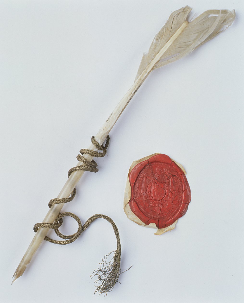 Fyldepen og vokssegl, 1802 af Polish School