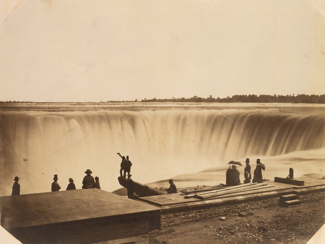 Niagara Falls, ca. 1855. af Possibly by Silas A. Holmes.