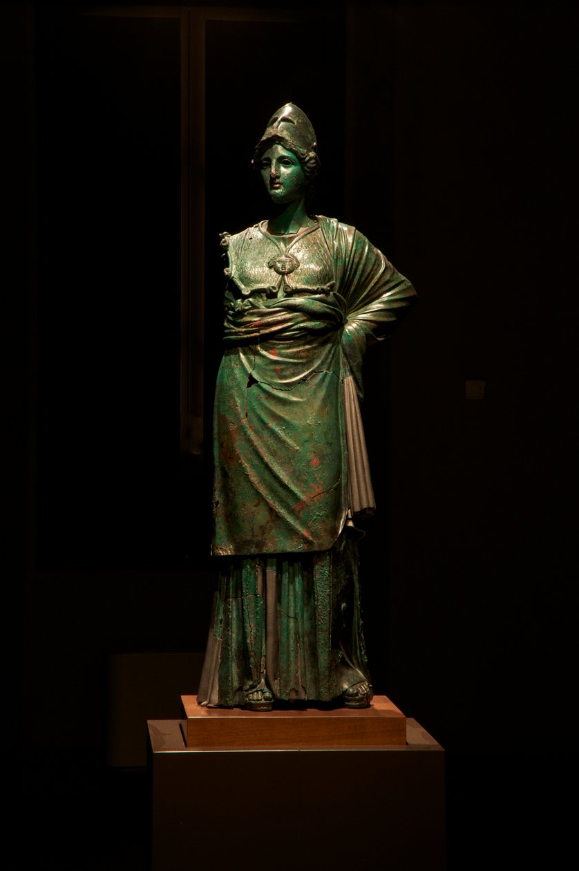 Minerva af Arezzo (bronze) af Praxiteles