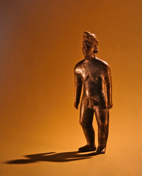 Stående figur, Colima Culture (keramik) af Pre Columbian Pre Columbian