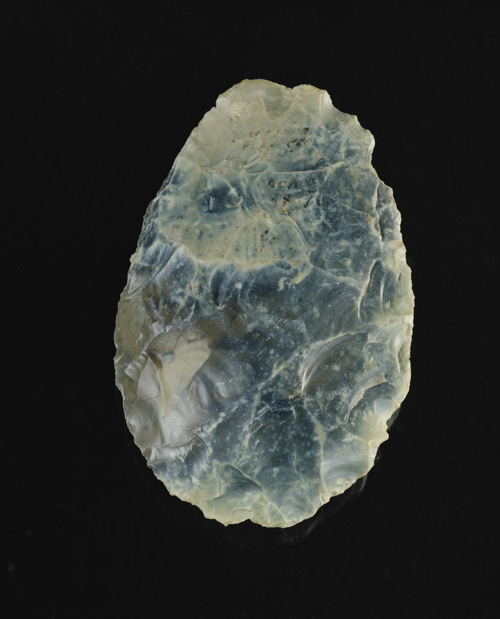 Acheulean biface flint, nedre palæolitikum (flint) af Prehistoric