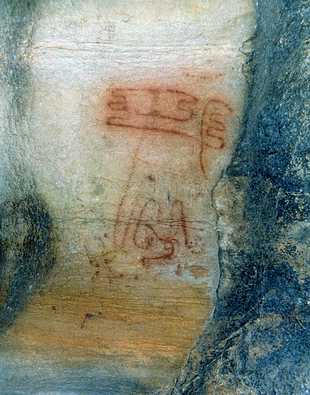 Symbolske figurer (hulemaleri) af Prehistoric Prehistoric