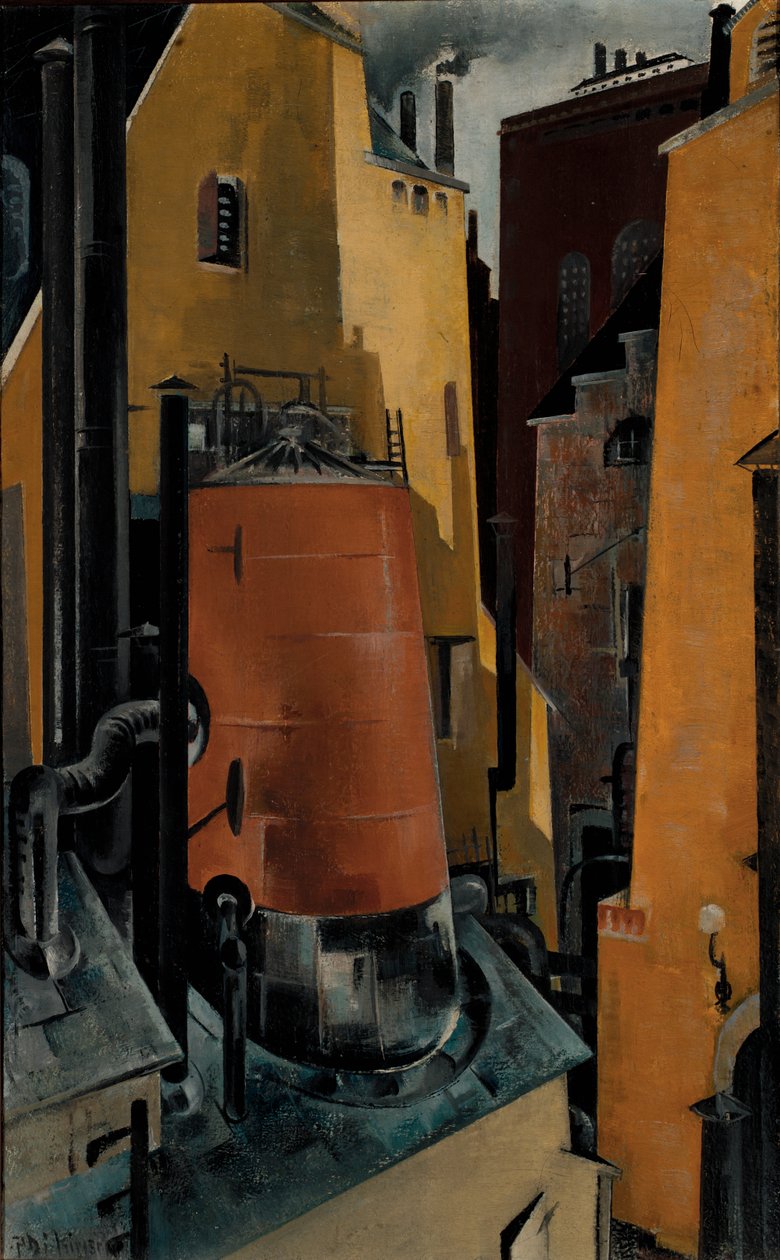 Industri, ca. 1923. af Preston Dickinson