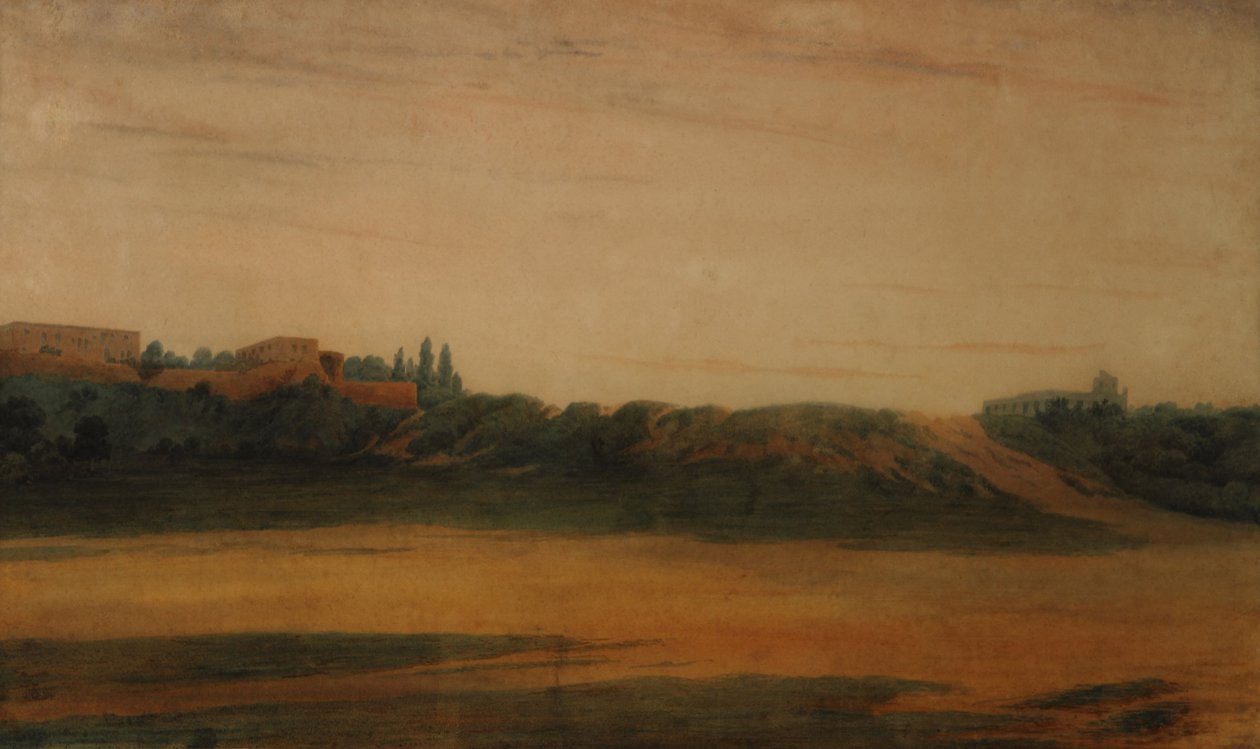 Landskab (Recoleta Bs. As.) af Prilidiano Pueyrredon