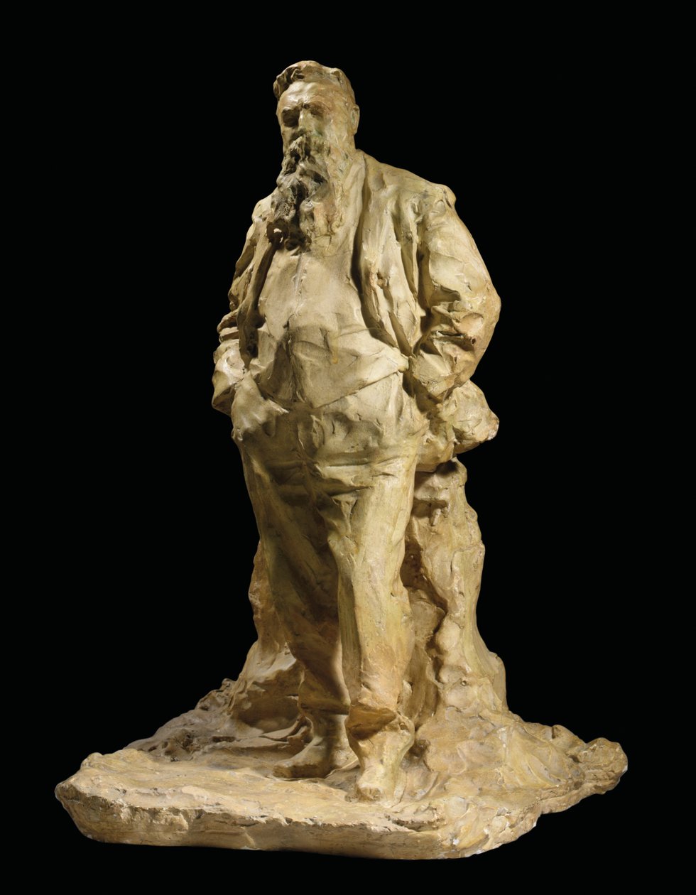 Rodin (gips) af Prince Paul Petrovic Troubetzkoy