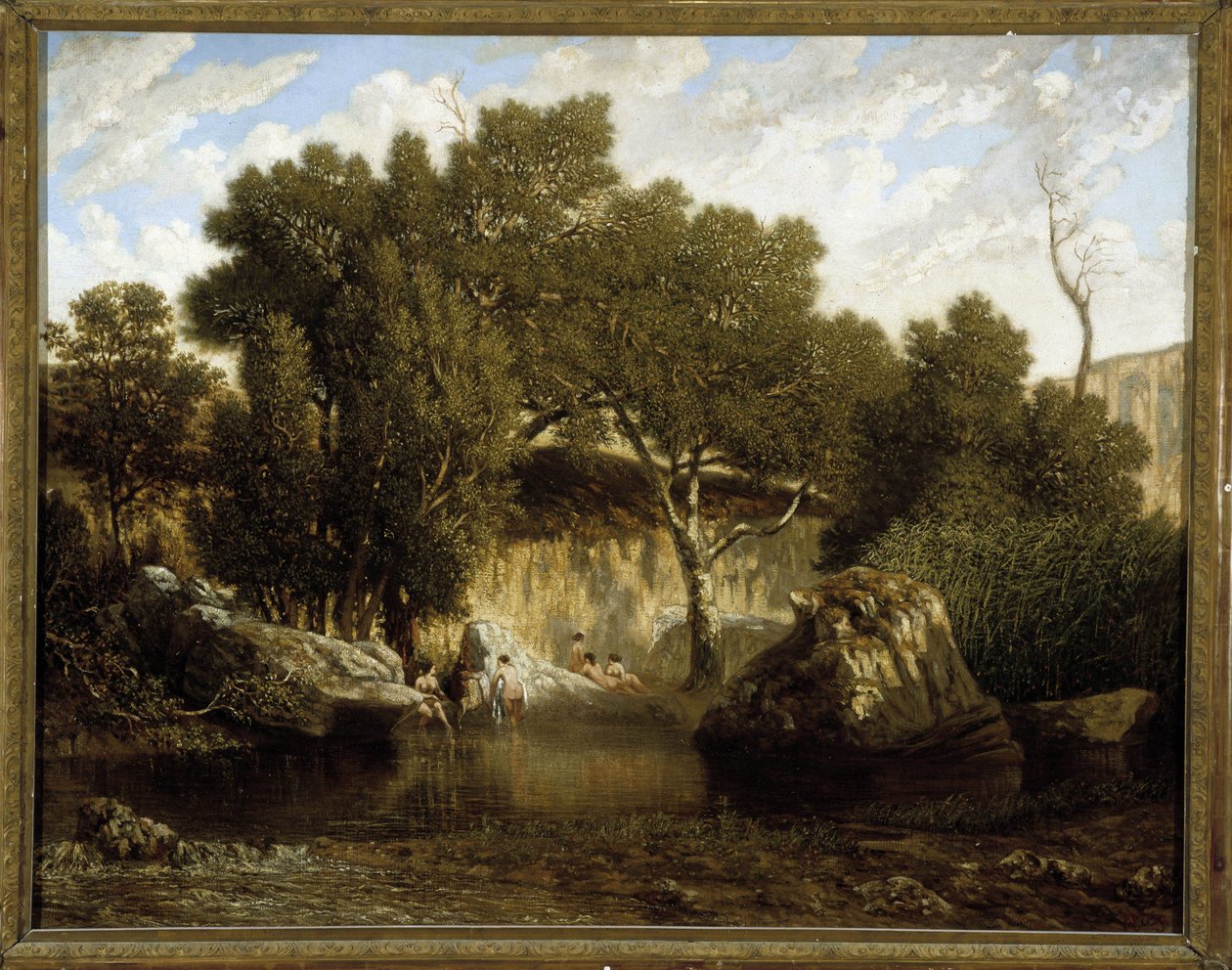 Badegæsterne af Prosper Joseph Gresy