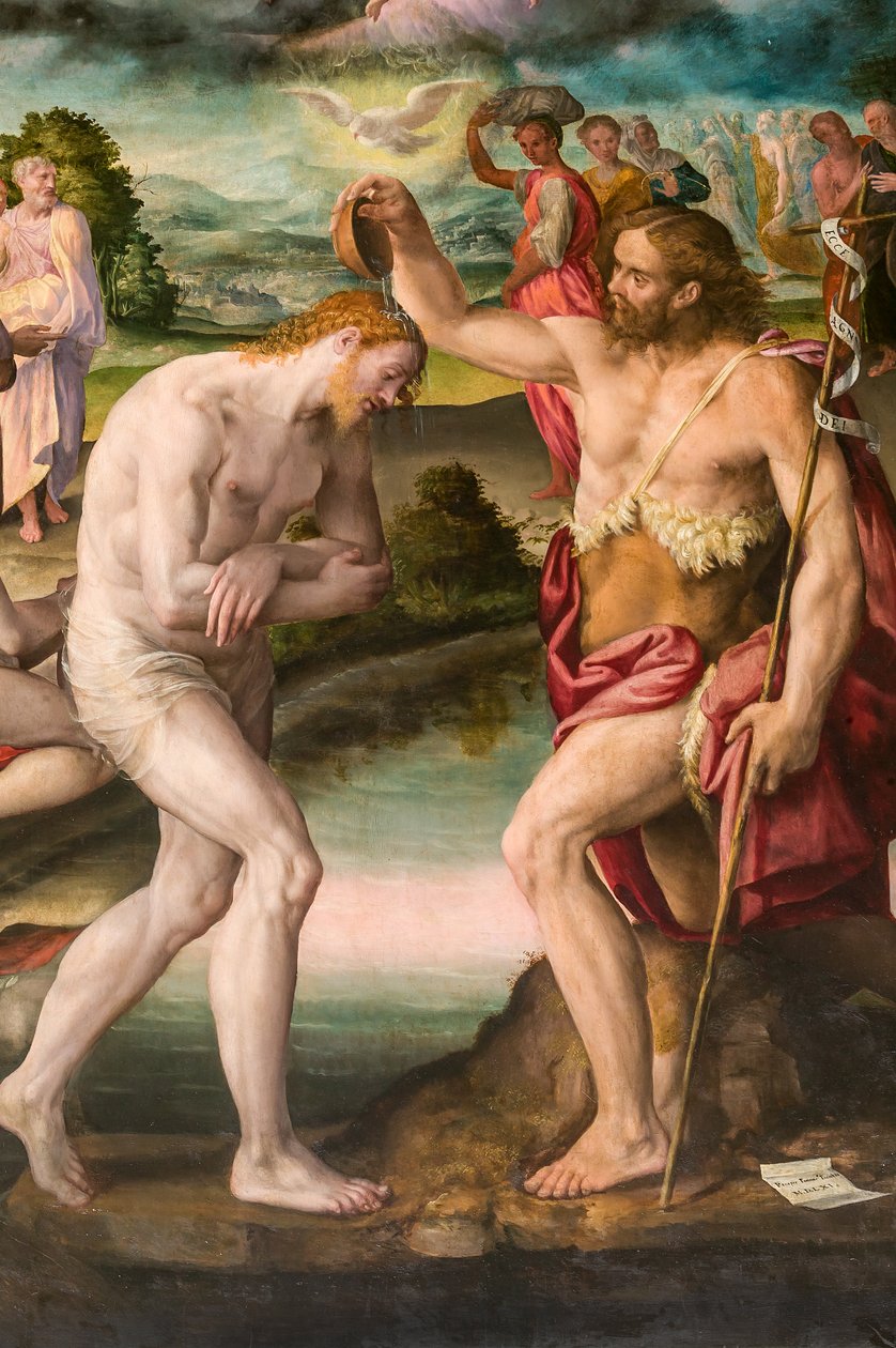 Kristi dåb af Johannes af Prospero Fontana