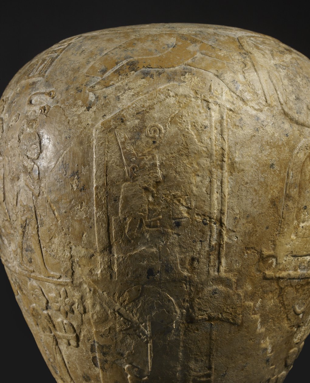 Macehead af Narmer kalksten af Protodynastic Period Egyptian