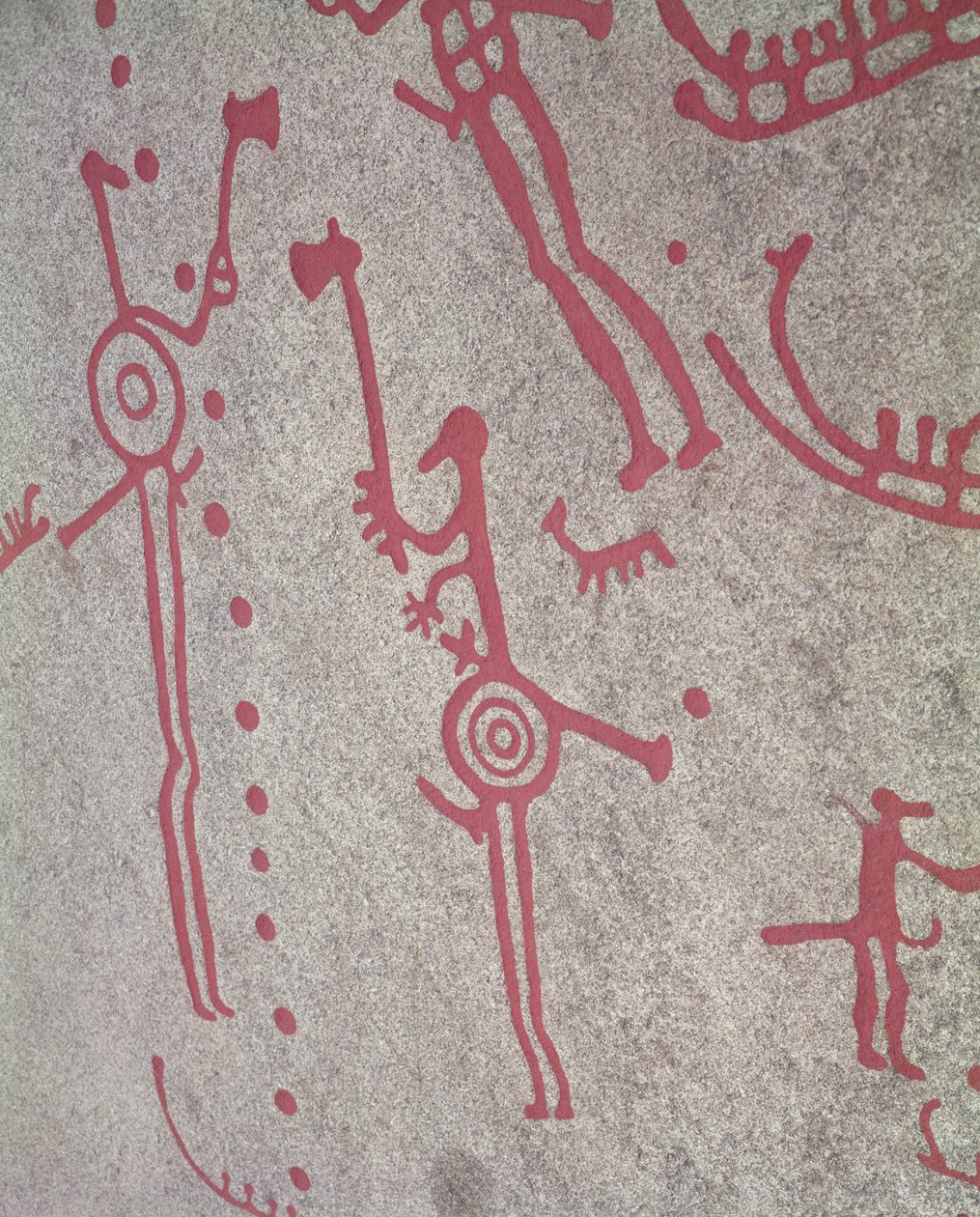 Magiske scener (klippemaleri) af Protohistoric