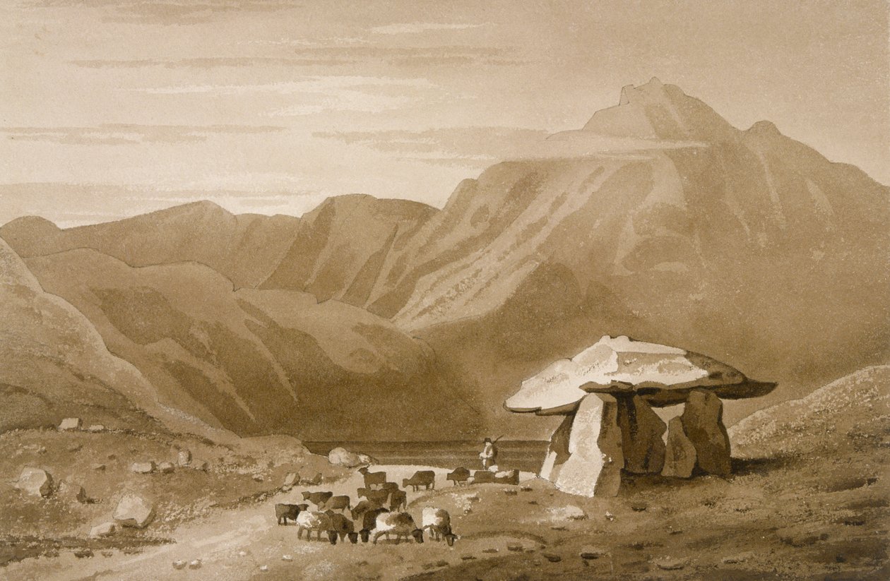 Cromlech ved Gwernvale af Pryce Carter Edwards